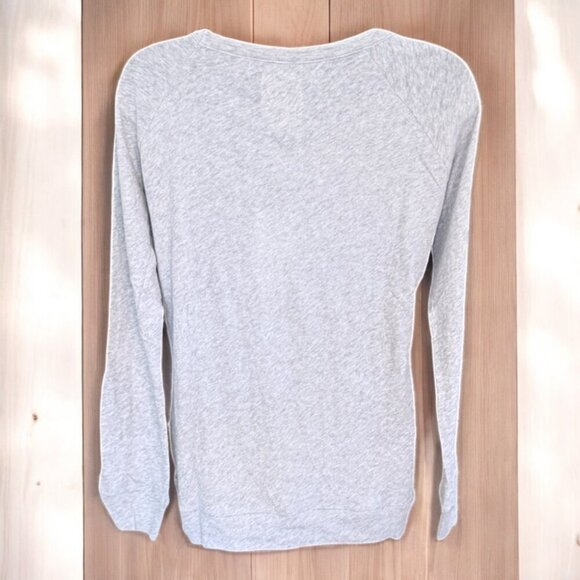 Chaser Long Sleeve Grey Tee Shirt Size Medium - Picture 2 of 9